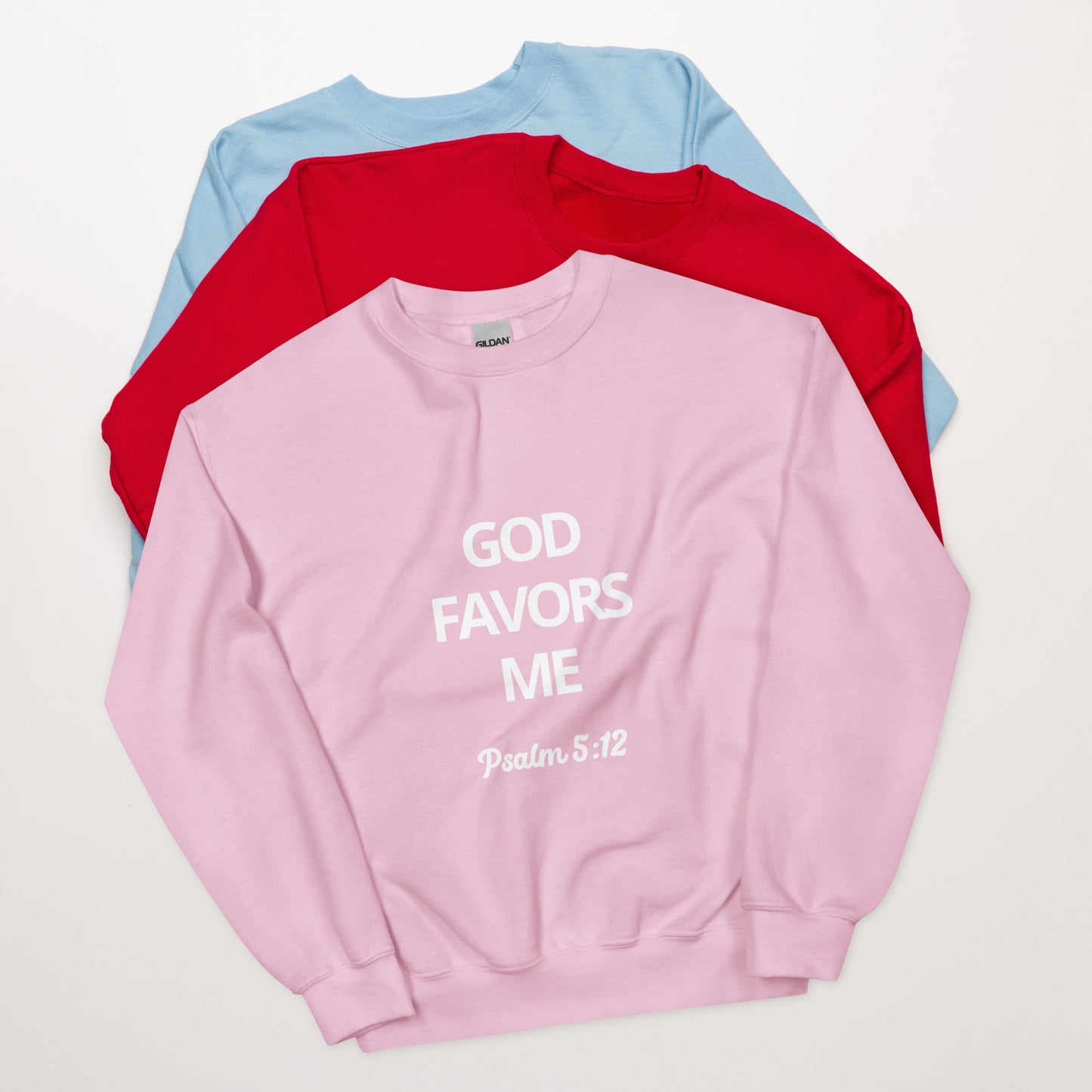 GOD FAVORS ME SWEATSHIRT