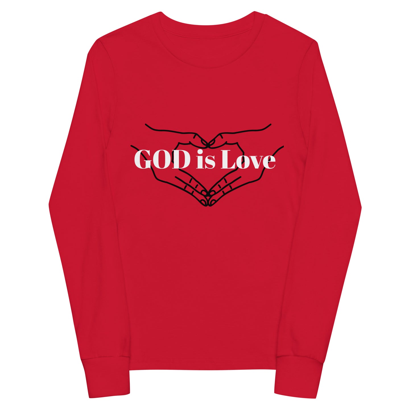 GOD IS LOVE- Youth long sleeve tee